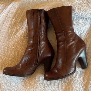 Chie Mihara Brown Leather Women's Boots 37